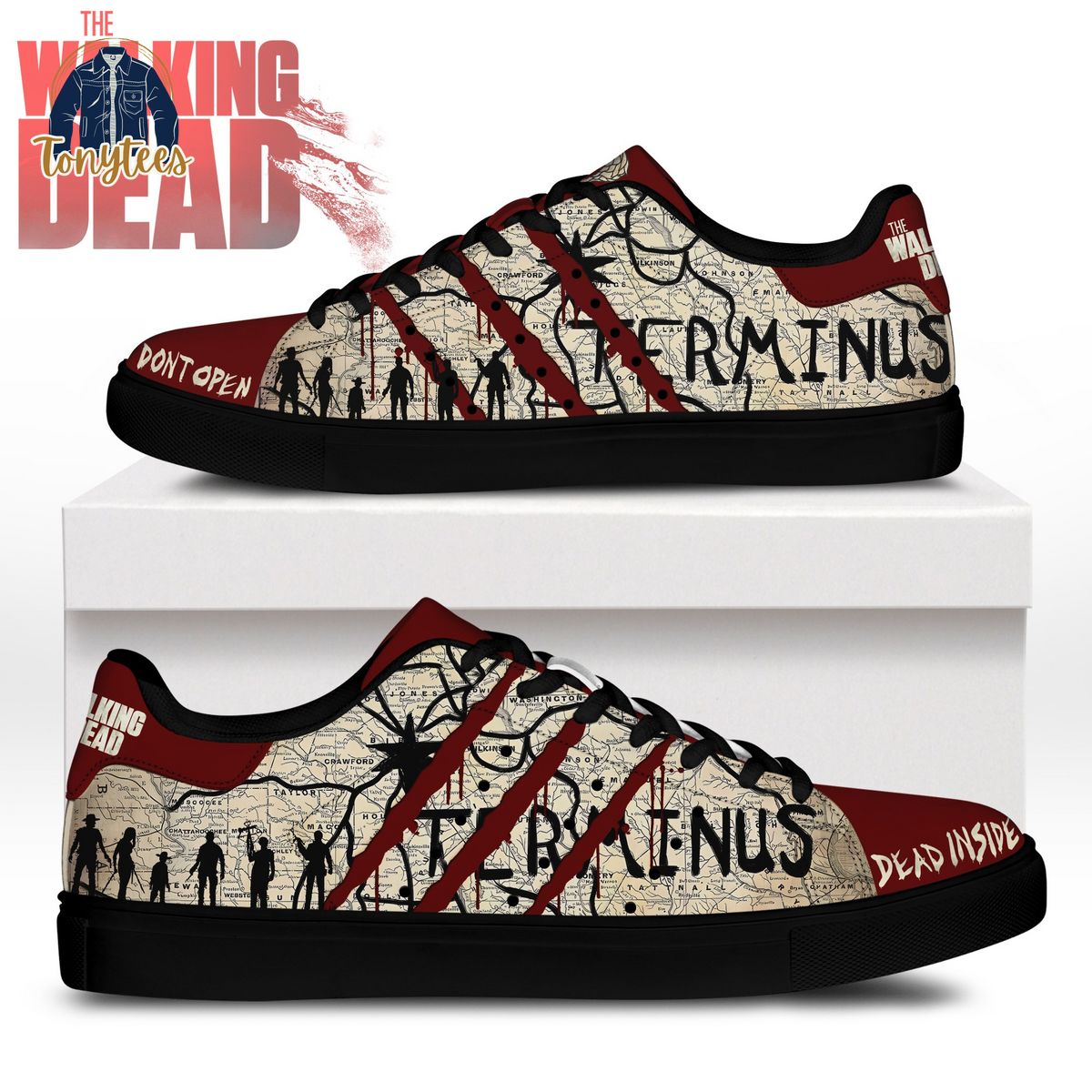 The walking dead terminus adidas stan smith shoes