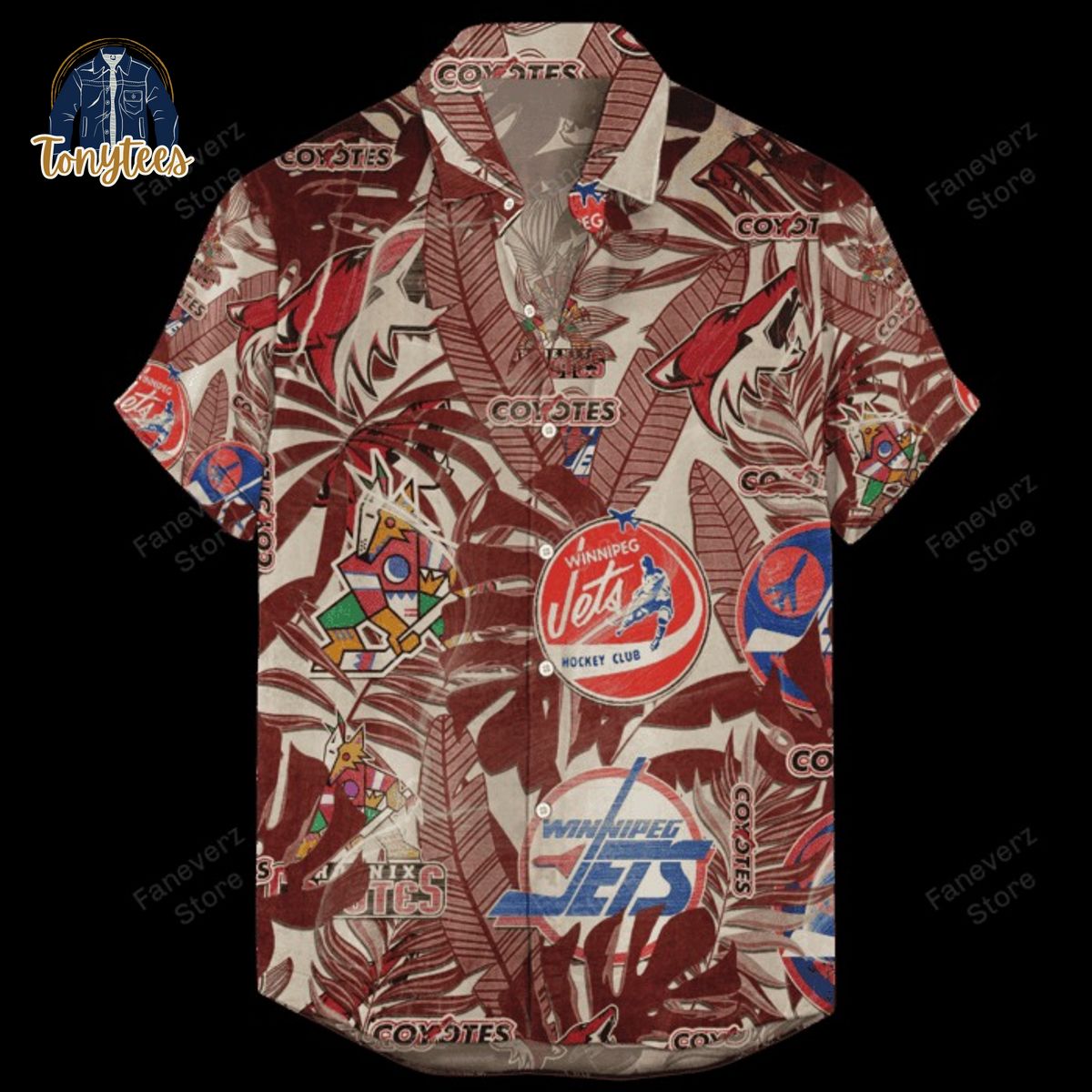 Arizona Coyotes Retro Revolution 2024 Hawaiian Shirt