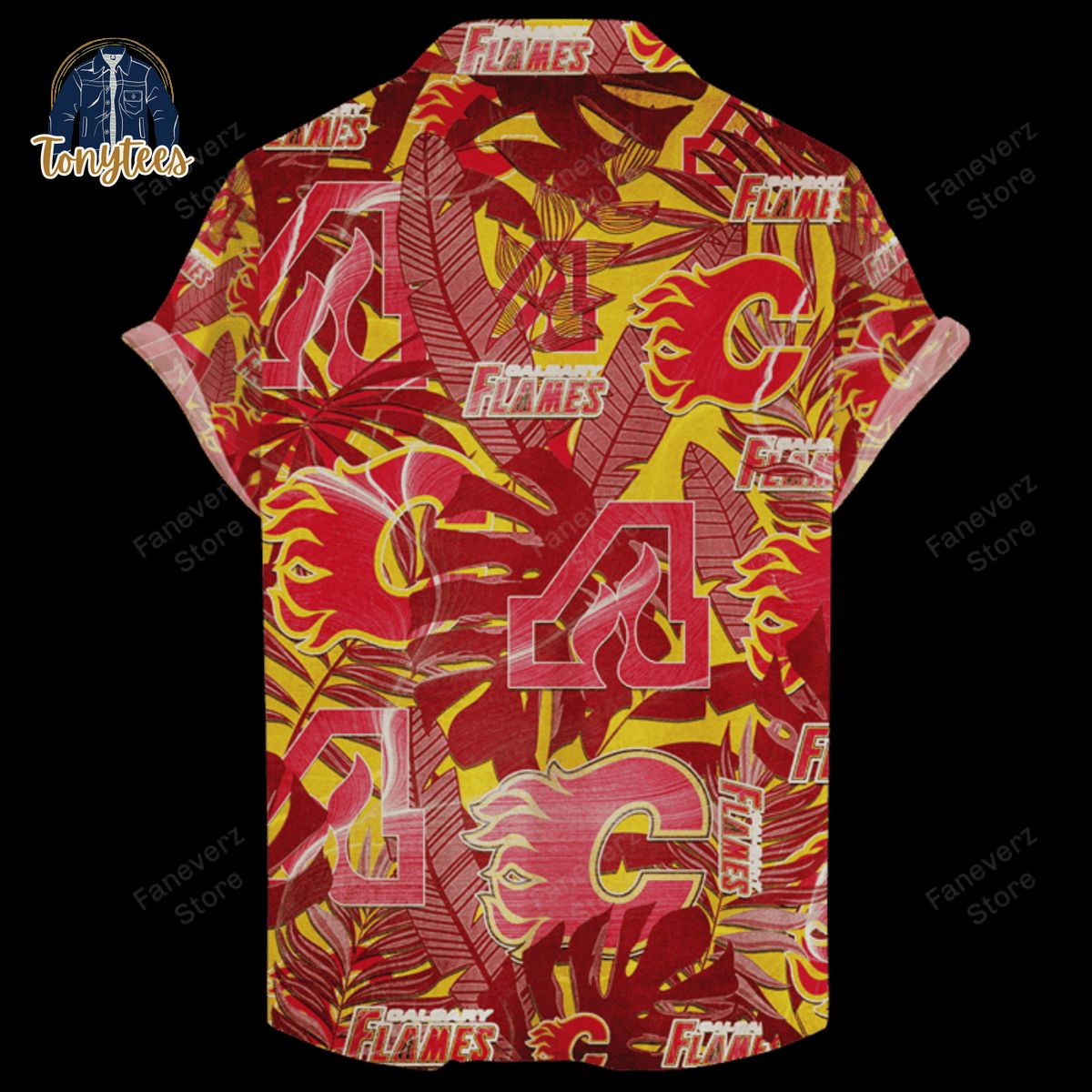 Calgary Flames Retro Revolution 2024 Hawaiian Shirt