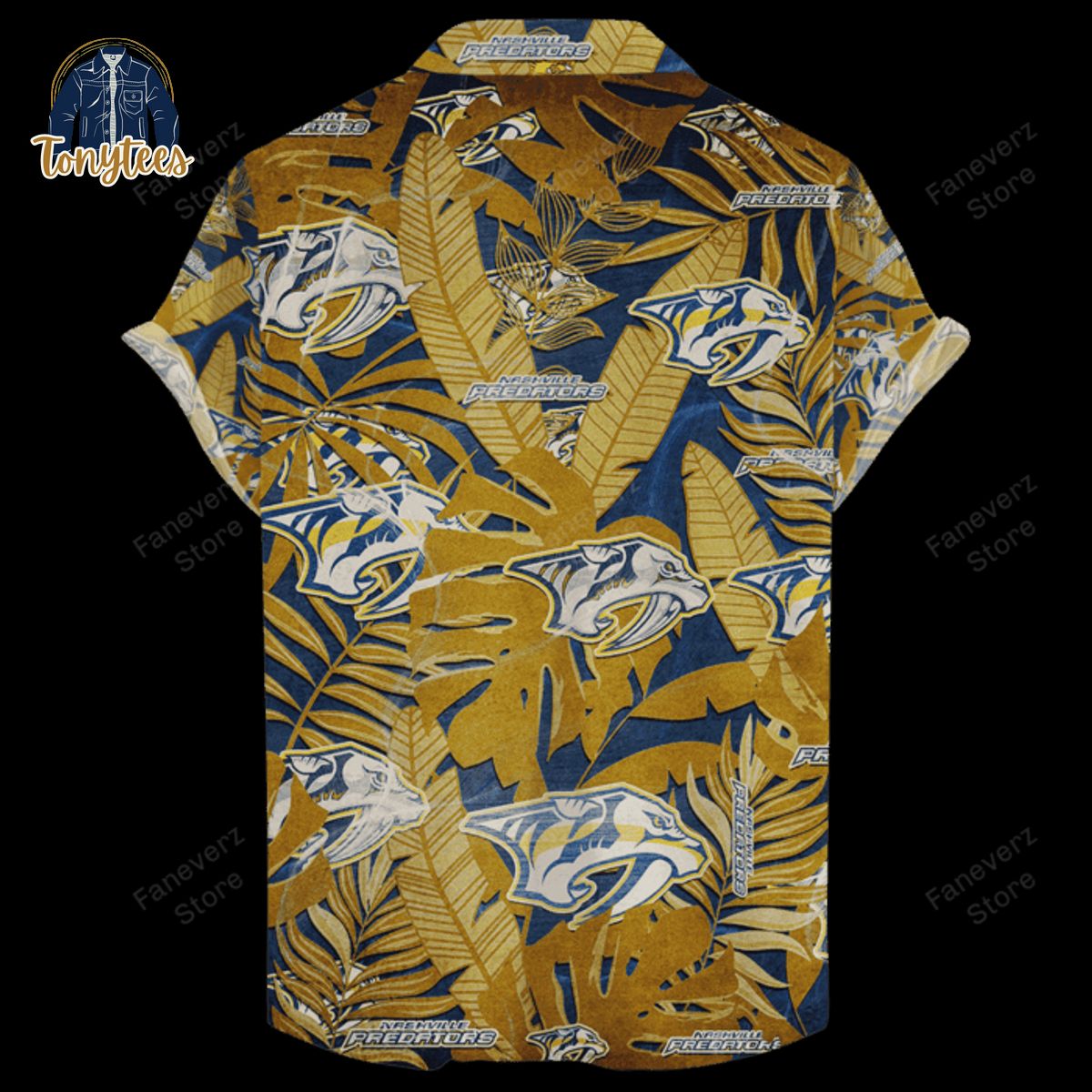 Nashville Predators Retro Revolution 2024 Hawaiian Shirt