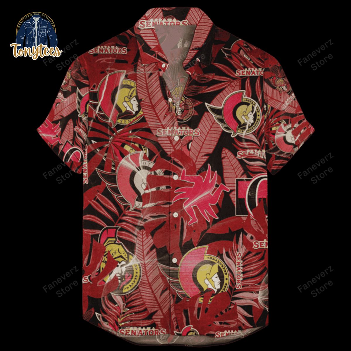 Ottawa Senators Retro Revolution 2024 Hawaiian Shirt