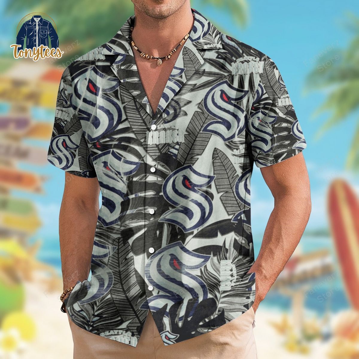 Seattle Kraken Retro Revolution 2024 Hawaiian Shirt