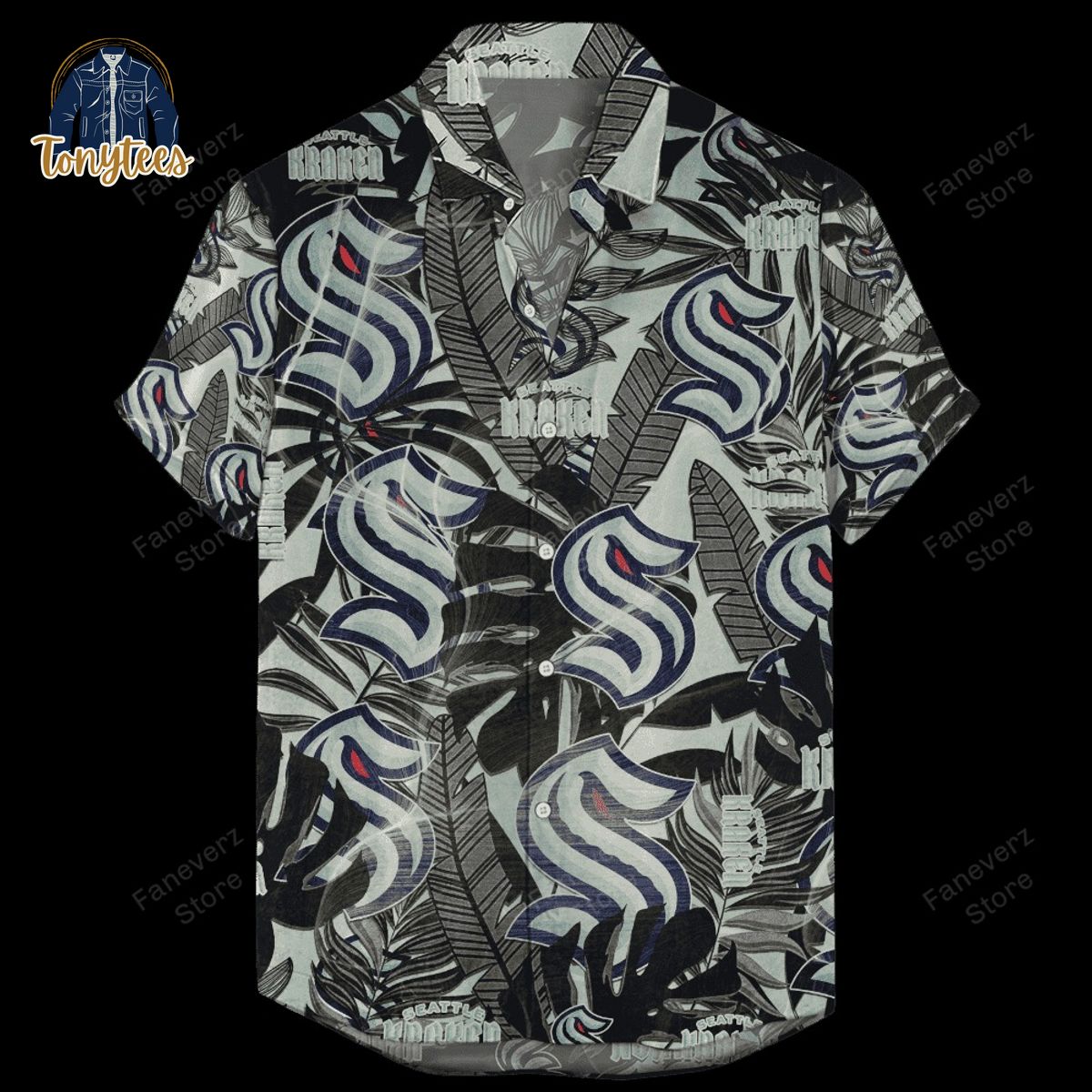 Seattle Kraken Retro Revolution 2024 Hawaiian Shirt