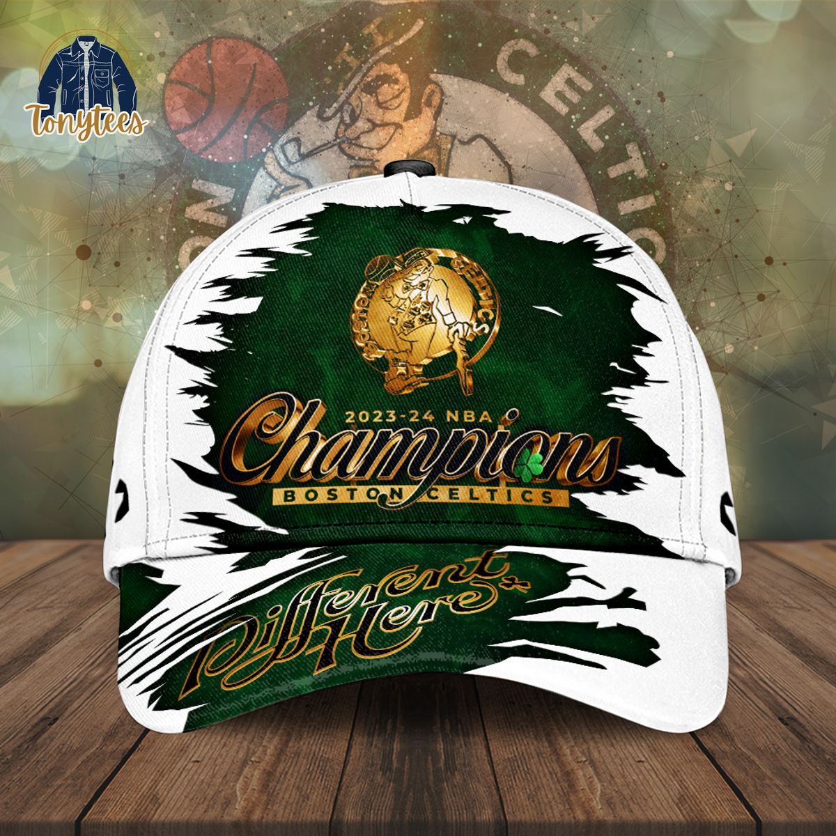 Boston Celtics NBA Champions 2024 Classic Cap