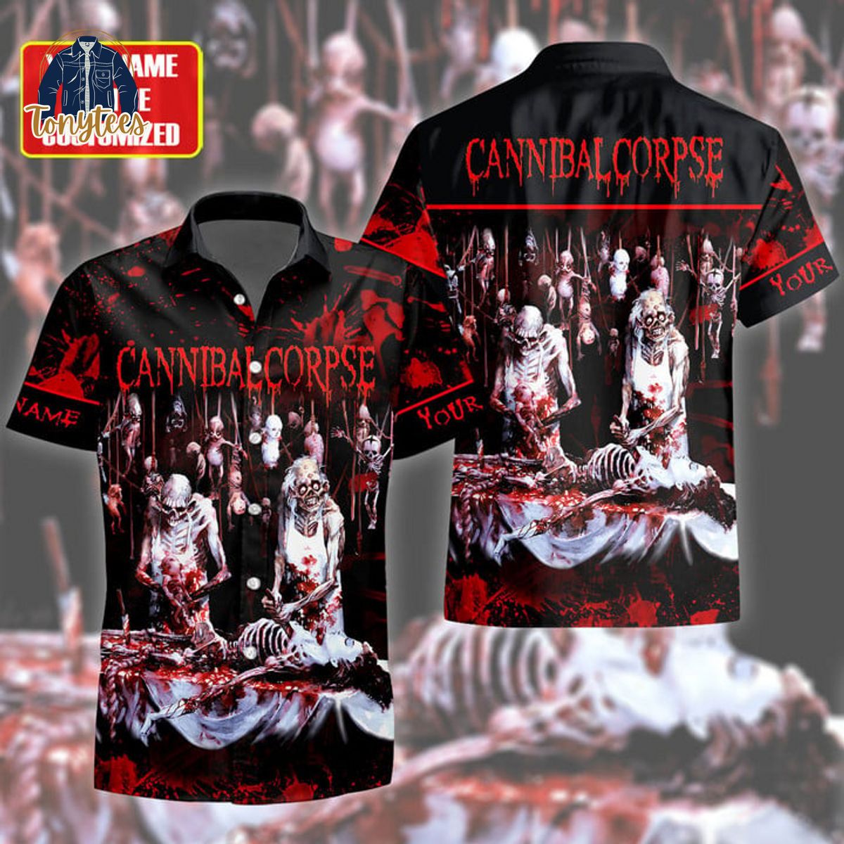 Cannibal Corpse Personalized Hawaiian Shirt