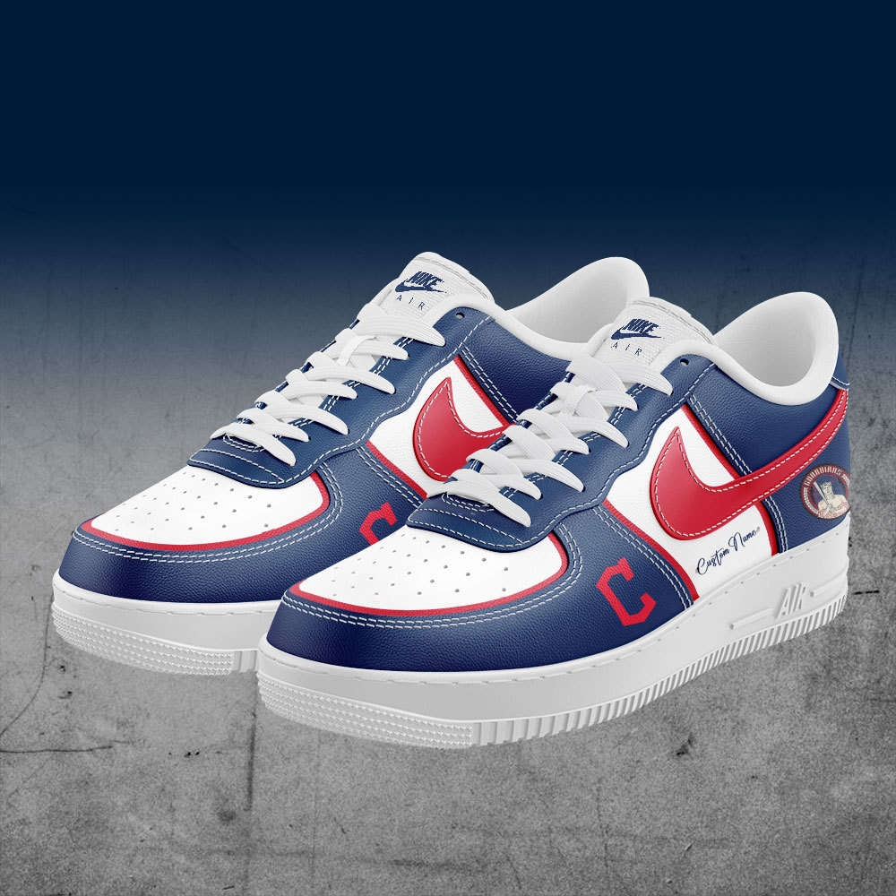 Cleveland Guardians Personalized Air Force 1 Sneaker