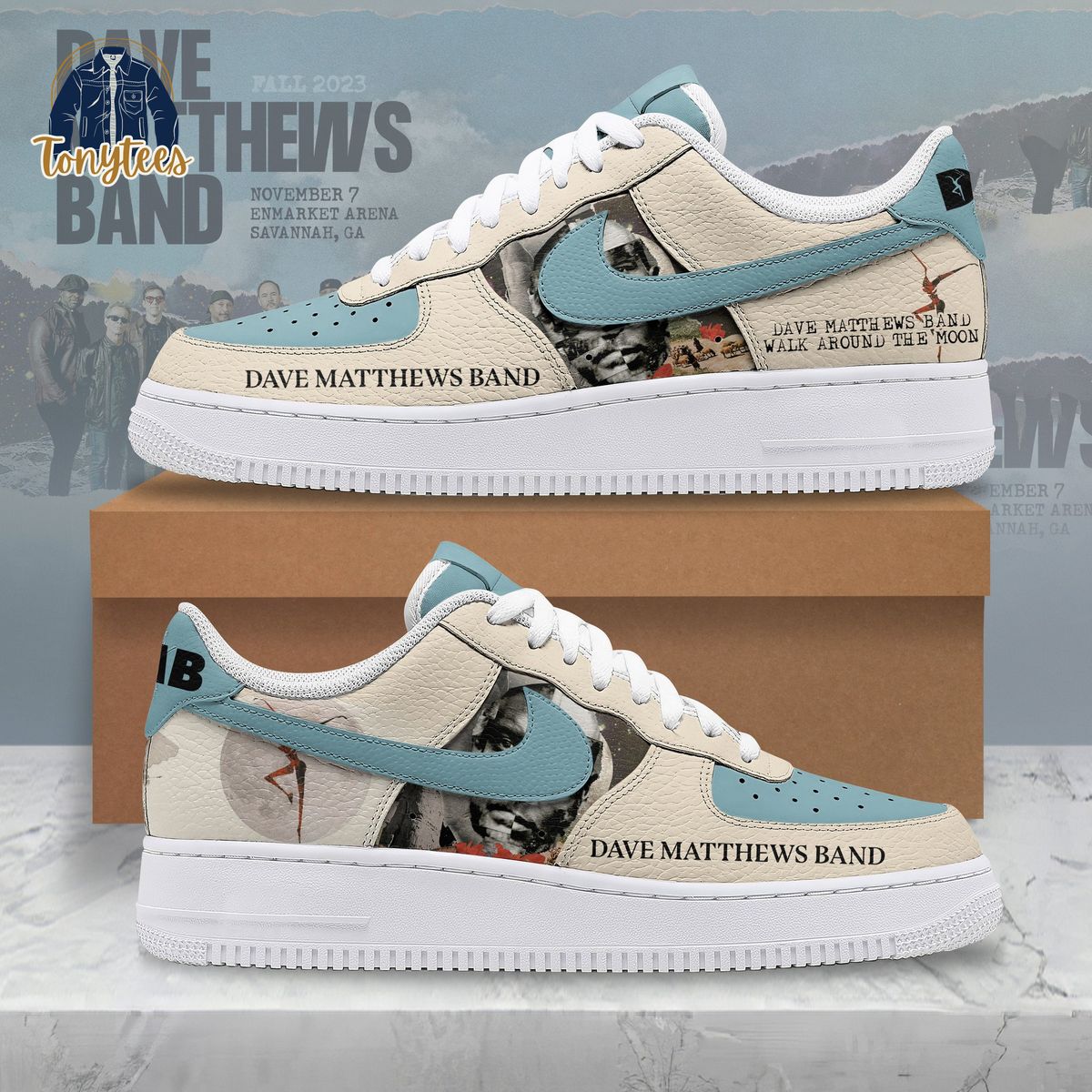 Dave Matthews Band Walk Around the Moon Air Force 1 Sneaker