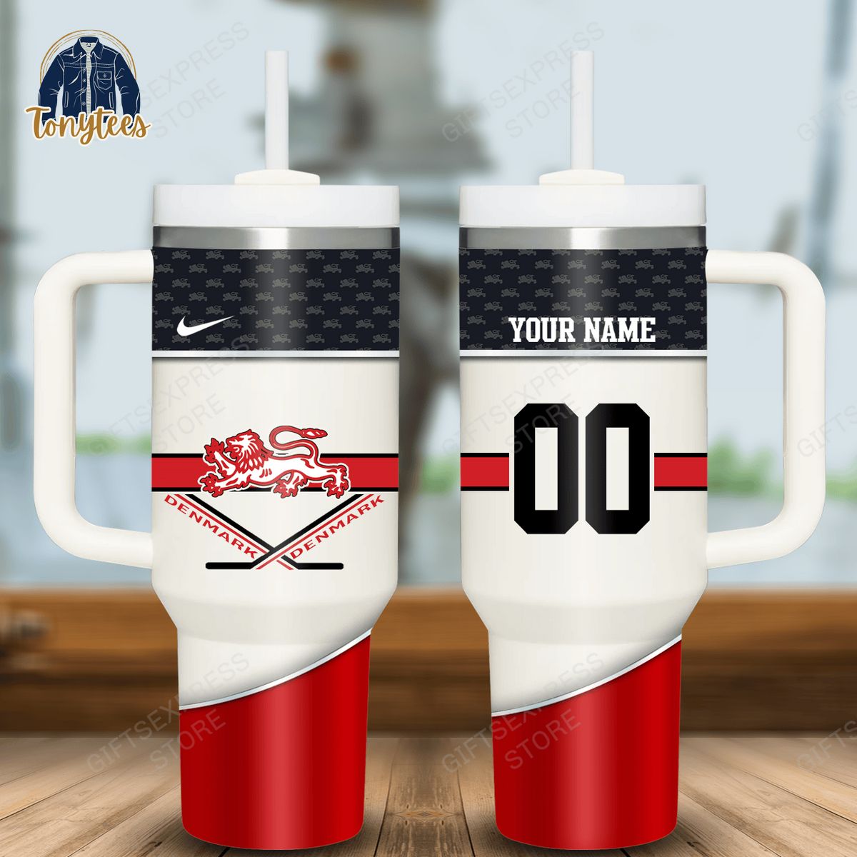 Denmark Personalized Stanley Cup Tumbler