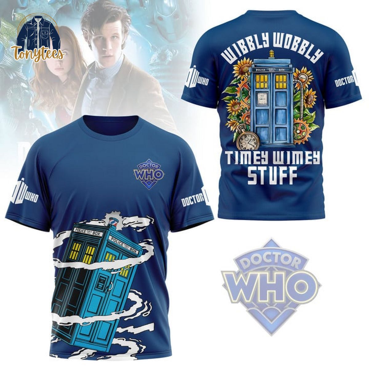 Doctor Who Wibbly Wobbly Timey Wimey Stuff Shirt