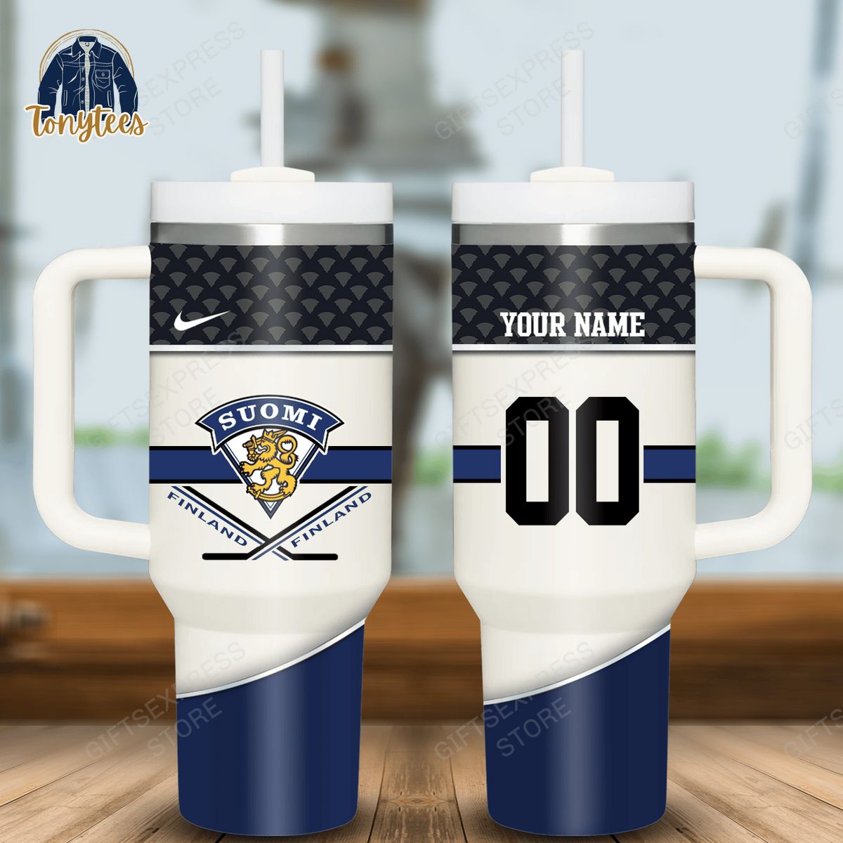 Finland Personalized Stanley Cup Tumbler