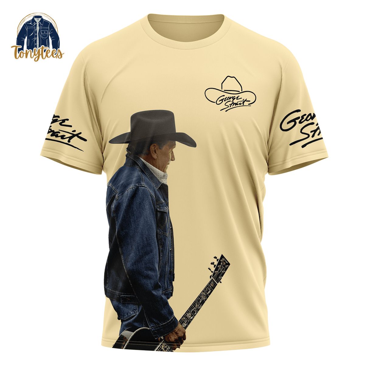 George Strait I ain’t rich but lord I’m free 3d shirt