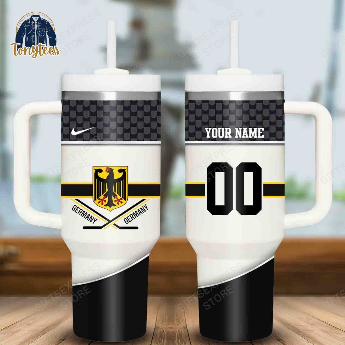 Germany Personalized Stanley Cup Tumbler