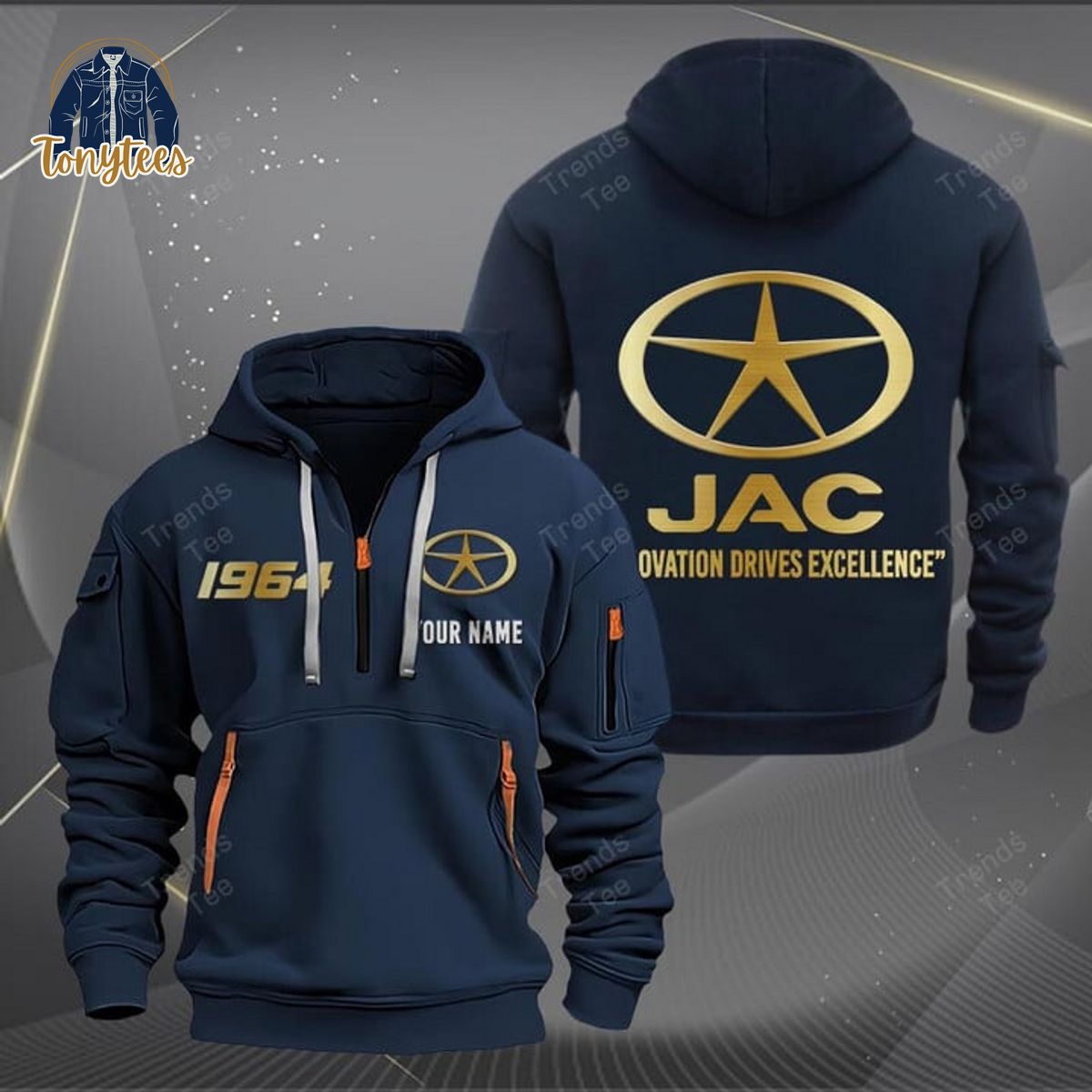 JAC Inovation Drives Excellence Personalized Heavy Hoodie