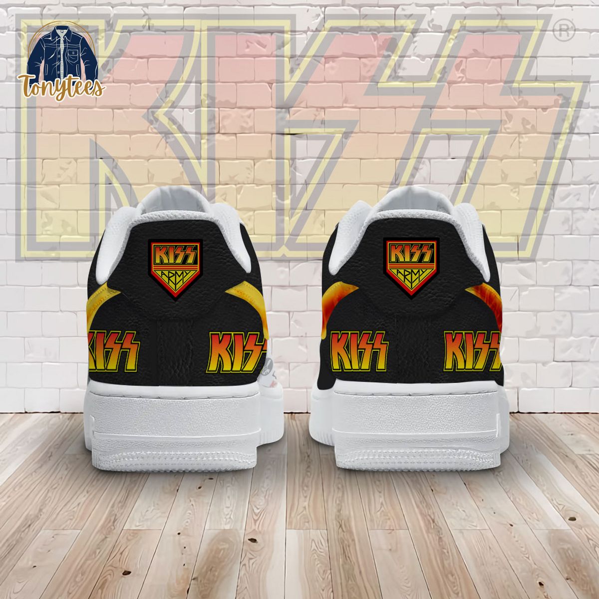 Kiss Band logo Air Force 1 Sneaker