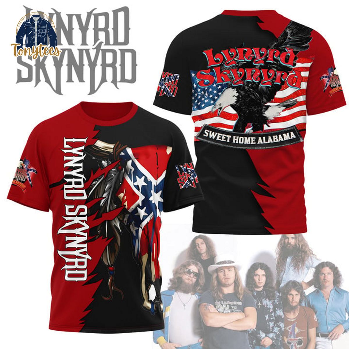 Lynyrd Skynyrd Sweet Home Alabama 3d Shirt