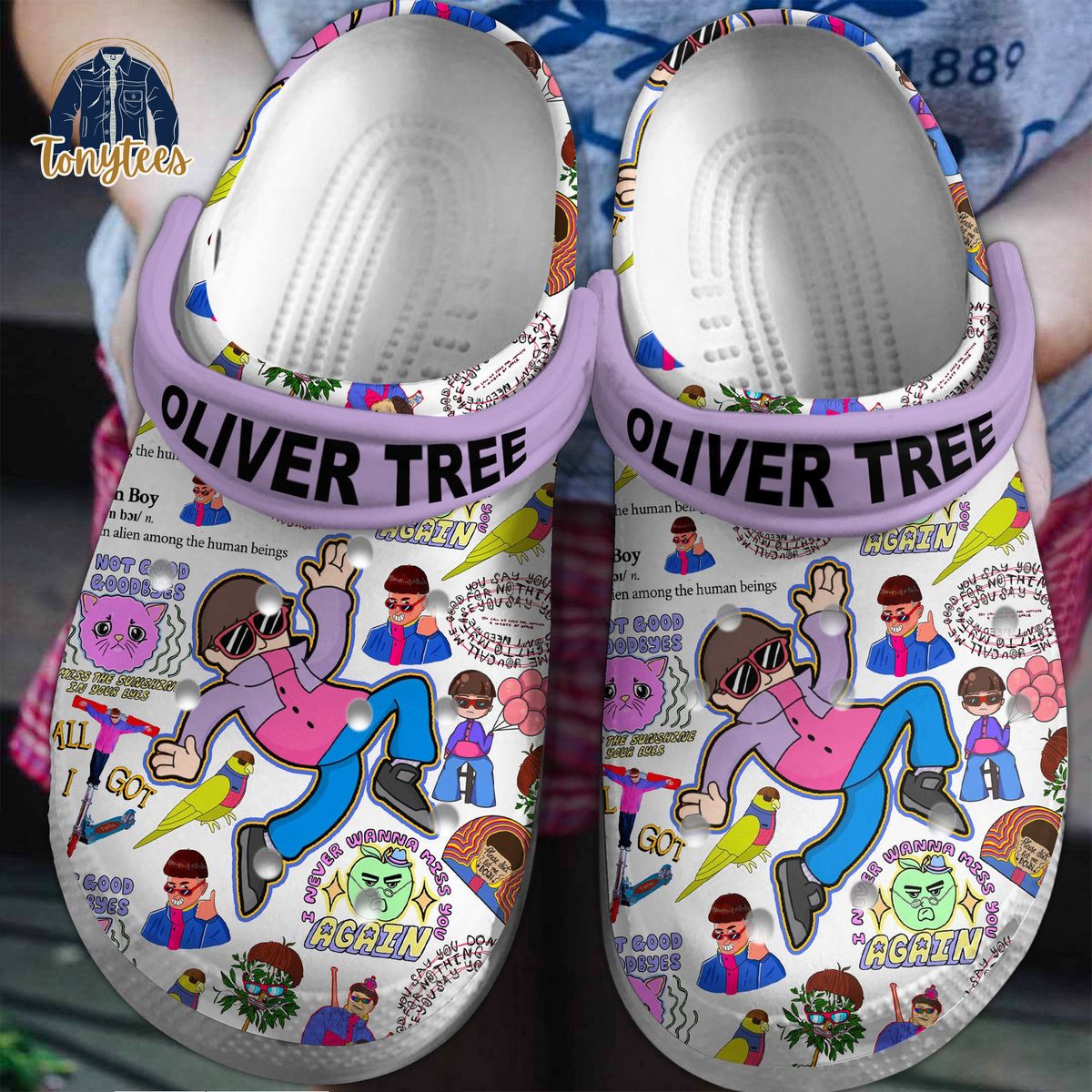 Oliver Tree i never wanna miss you again crocs clogs