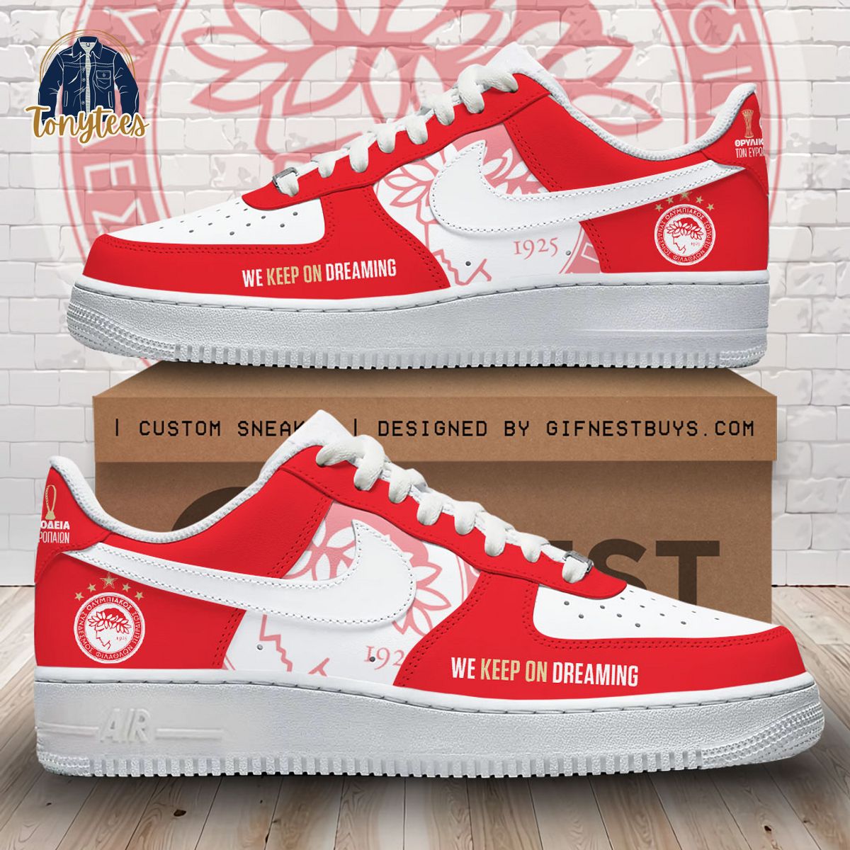 Olympiakos F.C We Keep On Dreaming Air Force 1 Sneaker