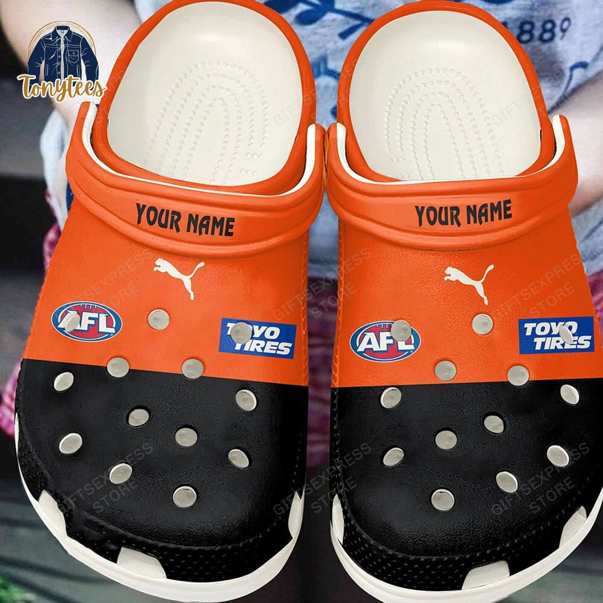 Personalized AFL The Greater Western Sydney Football Club Crocs Clogs