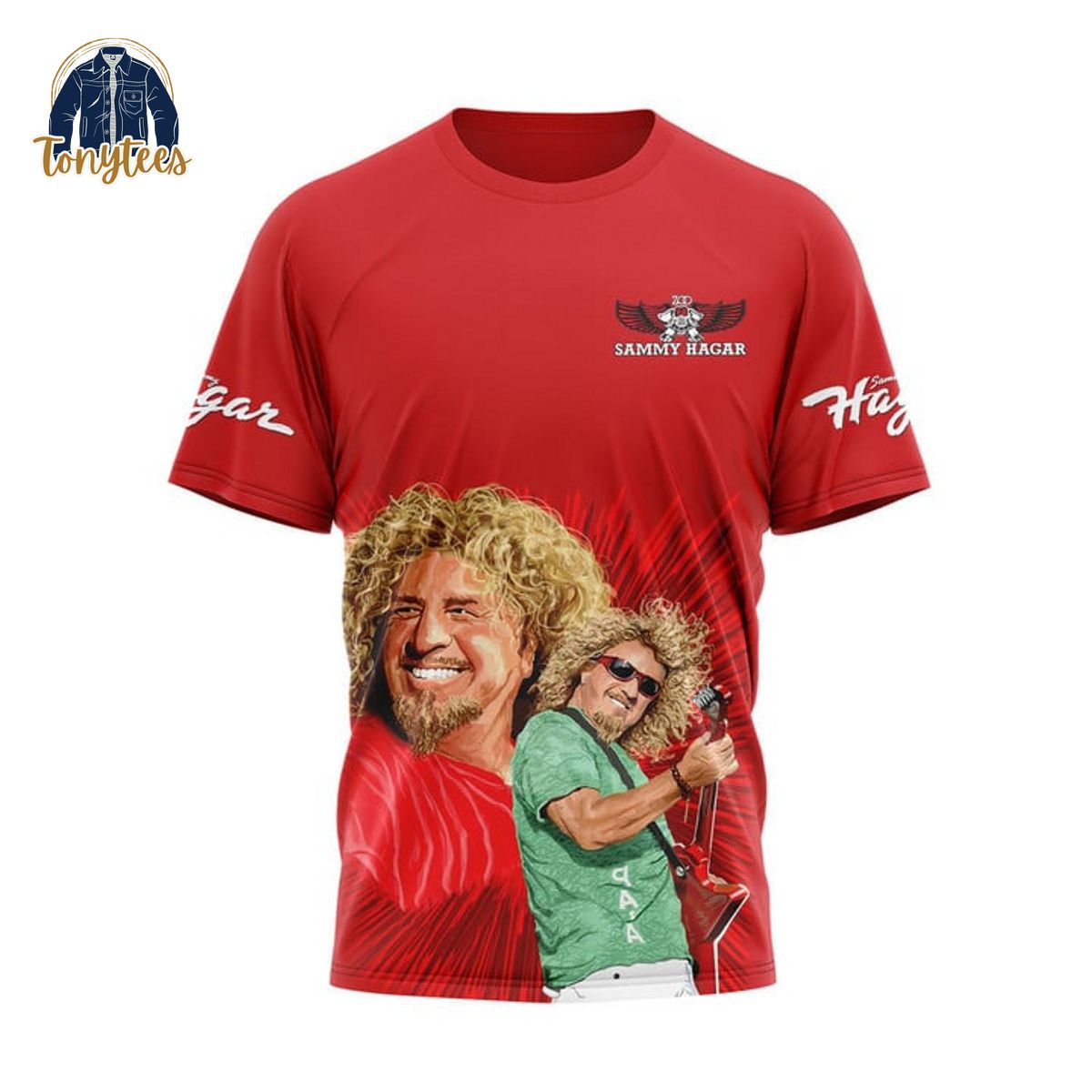 Sammy Hagar 55 I can’t drive 3d shirt