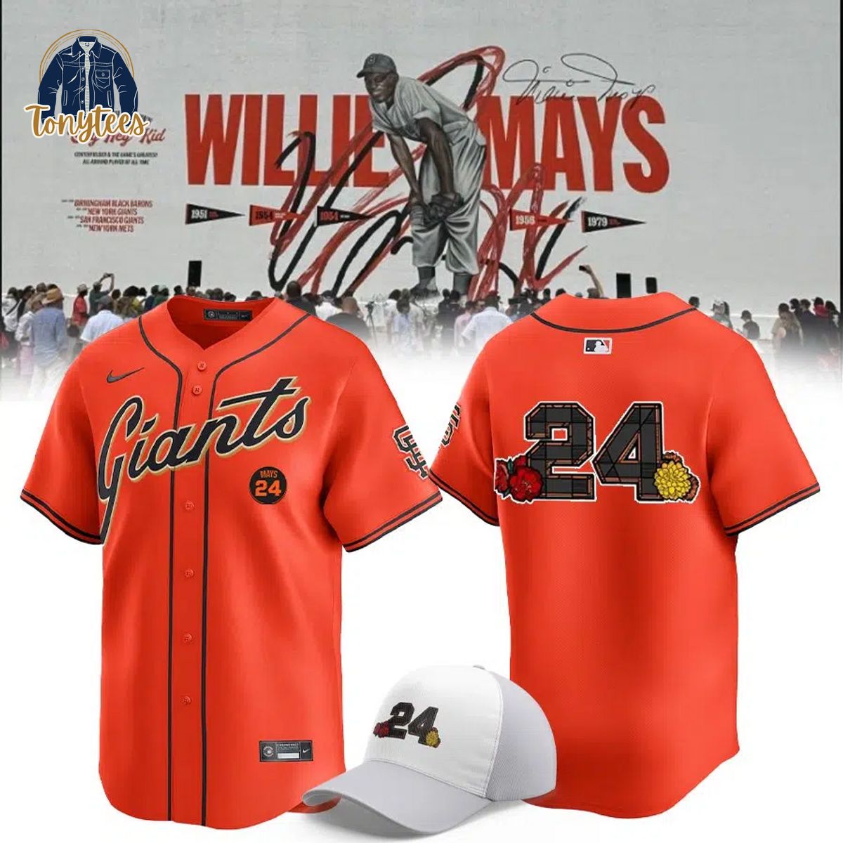 San Francisco Giants Willie Mays Baseball Jersey