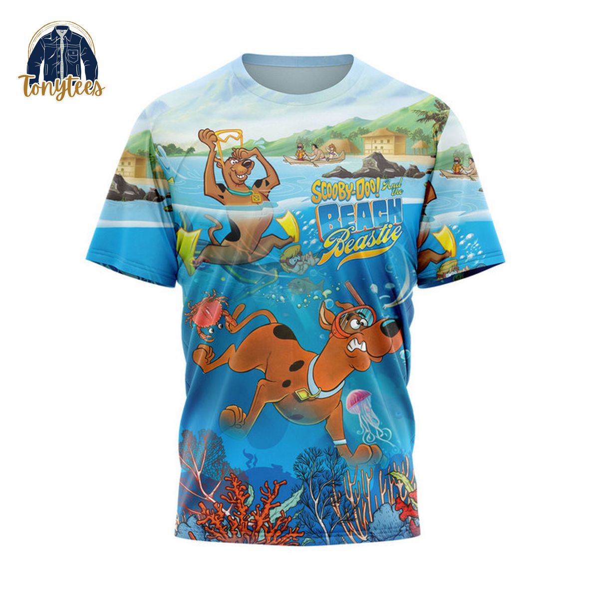 Scooby Doo It’s summer time 3d shirt