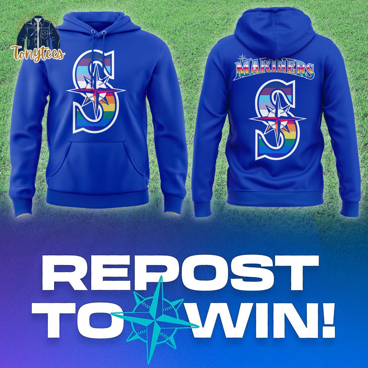 Seattle Mariners Pride Month Hoodie