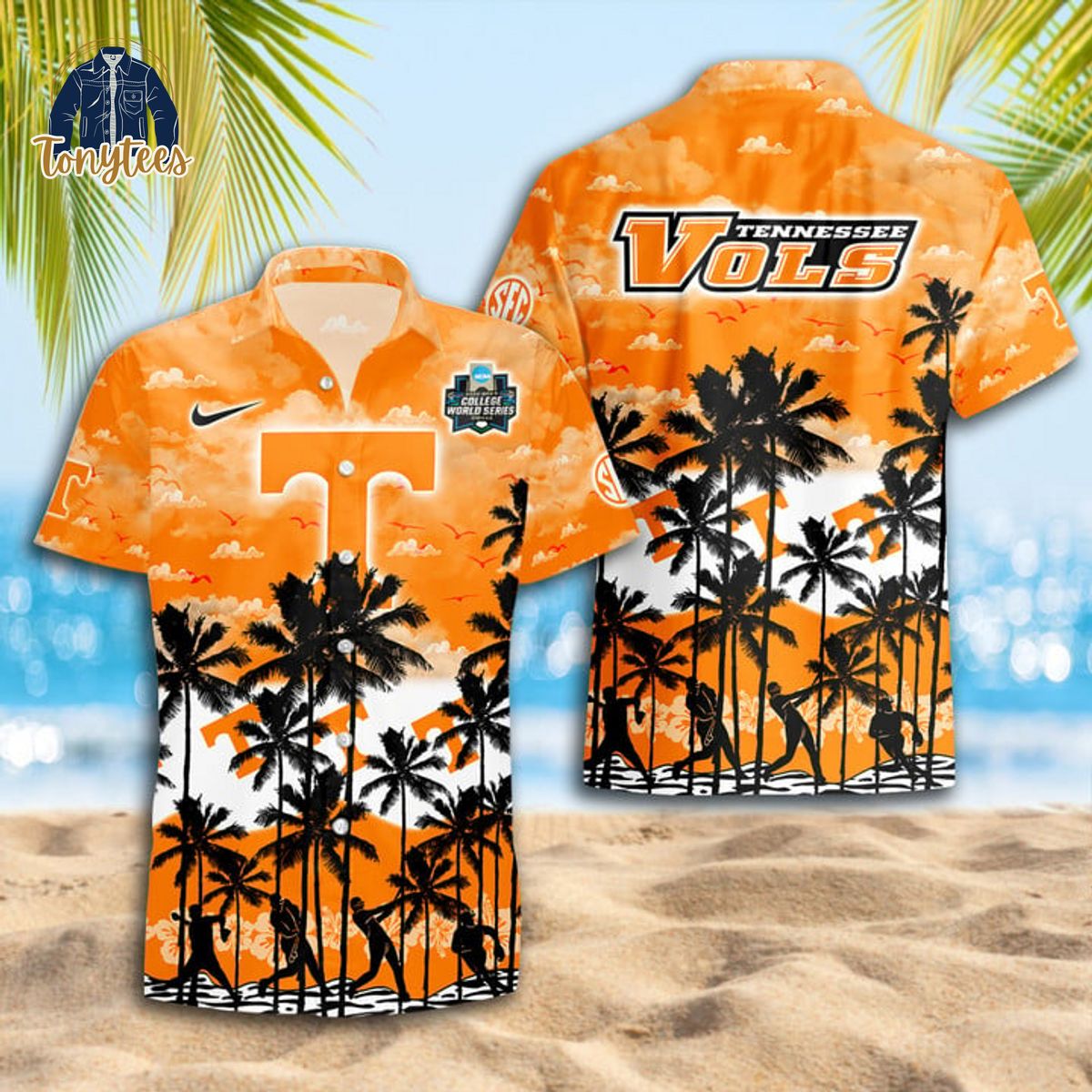 Tennessee Volunteers Baseball Hawaiian Shirt