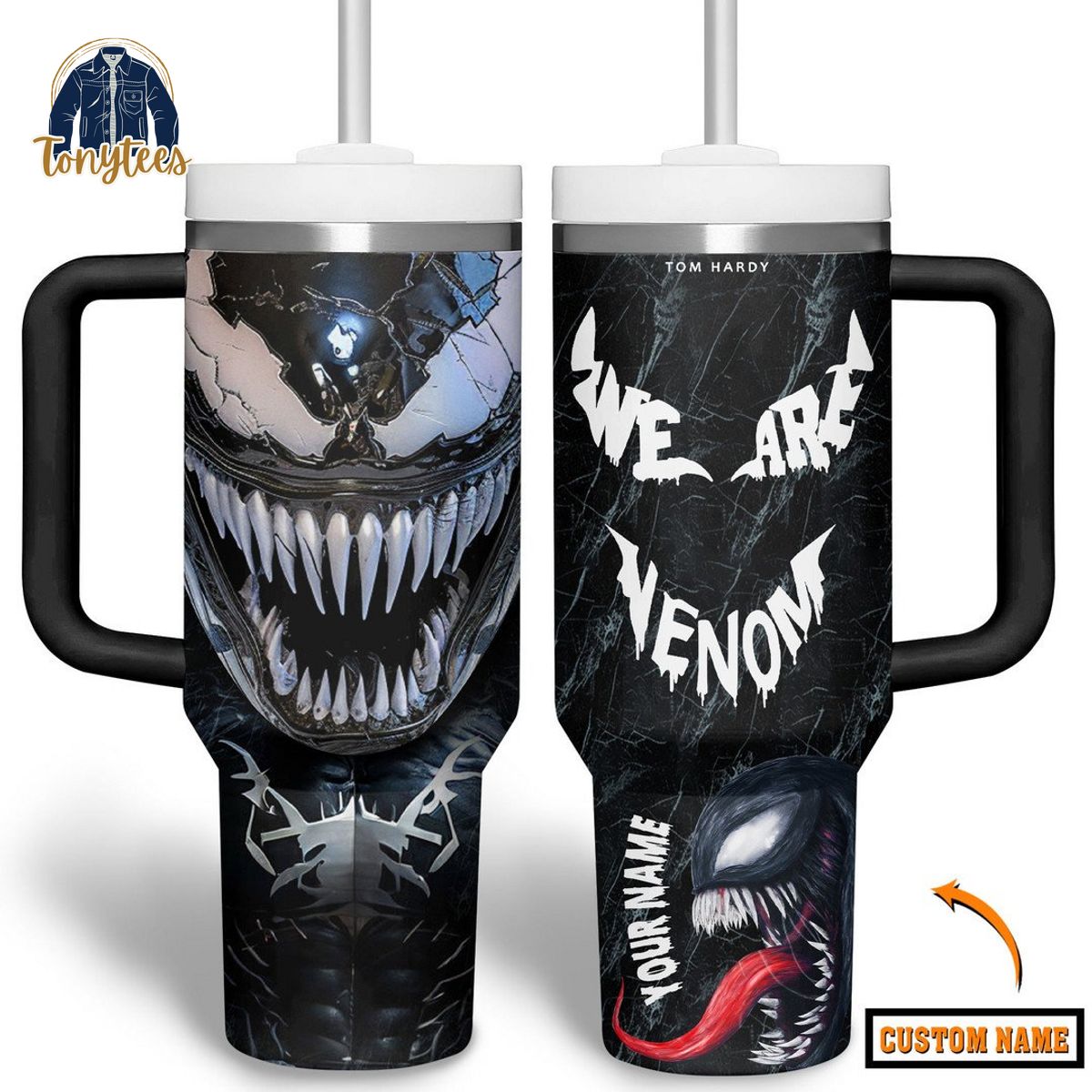 Venom Custom Name Stanley Cup Tumbler