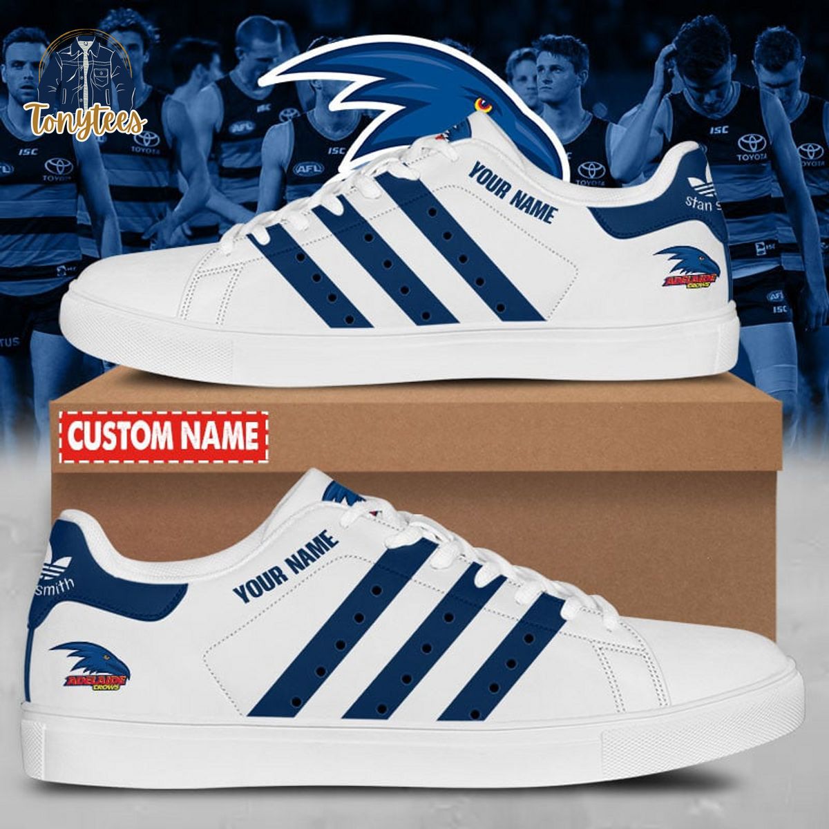 Adelaide AFL Personalized Stan Smith Sneaker