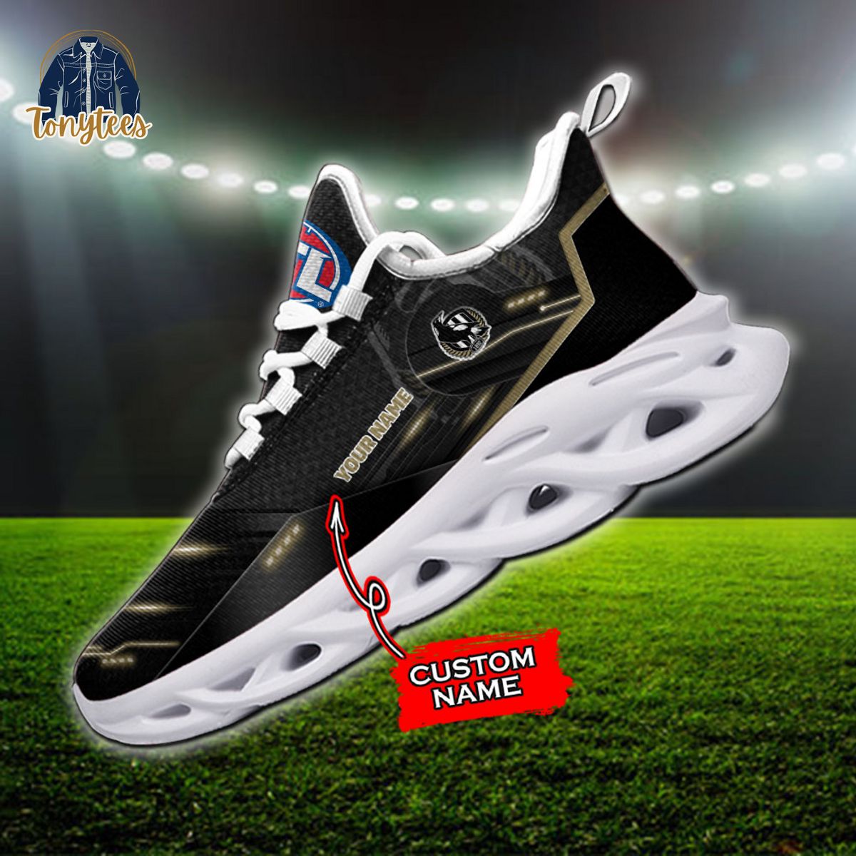 AFL Collingwood Magpies Max Soul Sneaker Custom Name