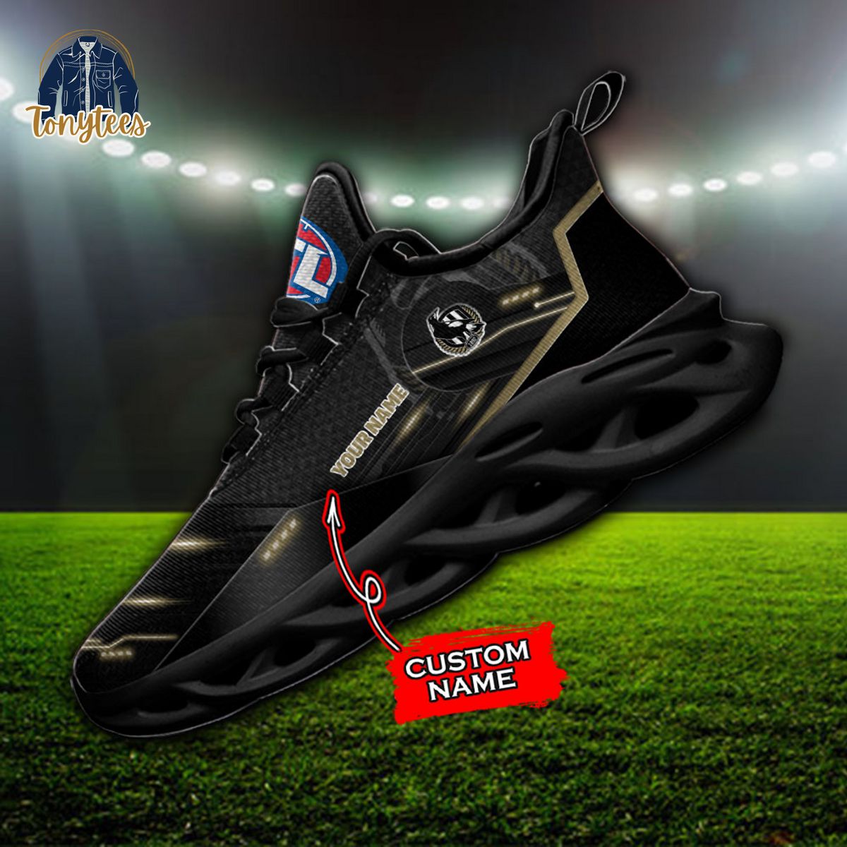 AFL Collingwood Magpies Max Soul Sneaker Custom Name