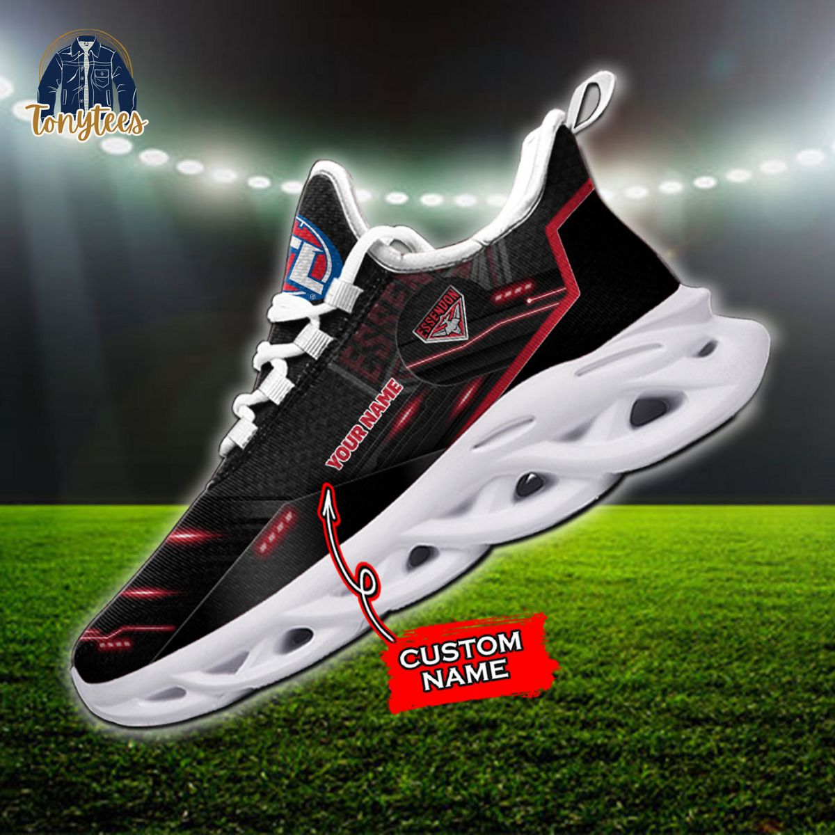 AFL Essendon Bombers Max Soul Sneaker Custom Name