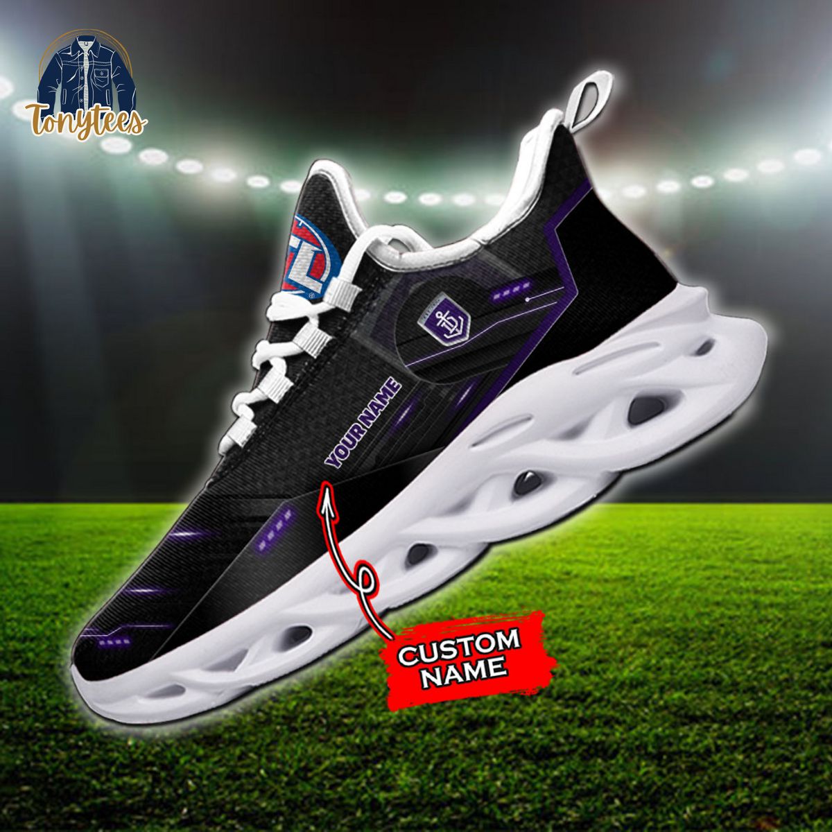 AFL Fremantle Dockers Max Soul Sneaker Custom Name