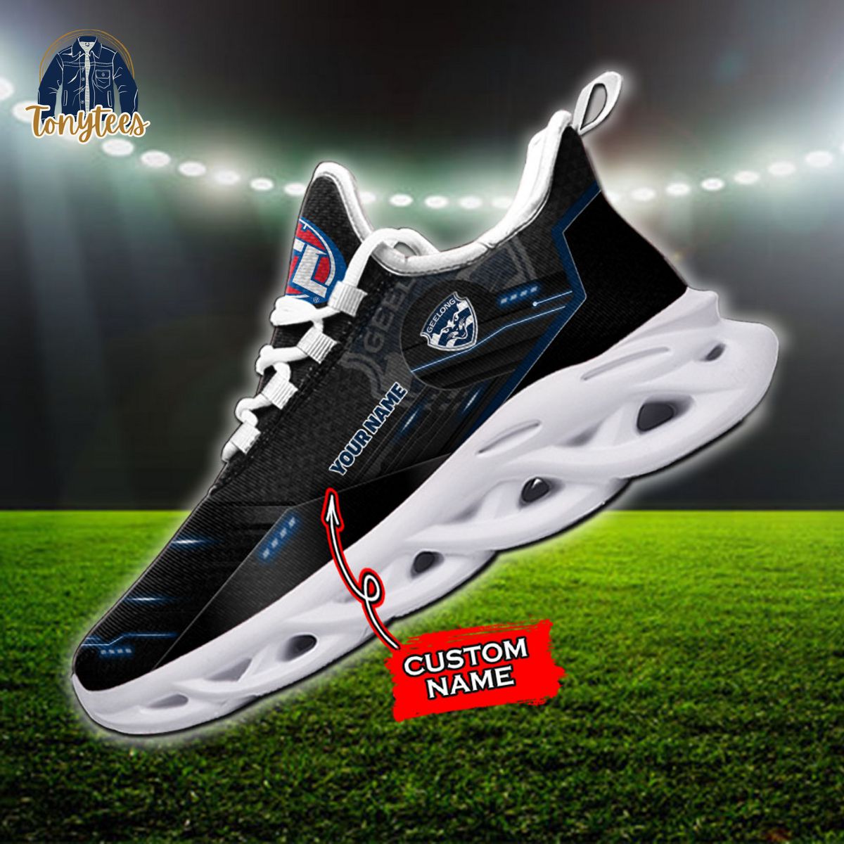 AFL Geelong Cats Max Soul Sneaker Custom Name