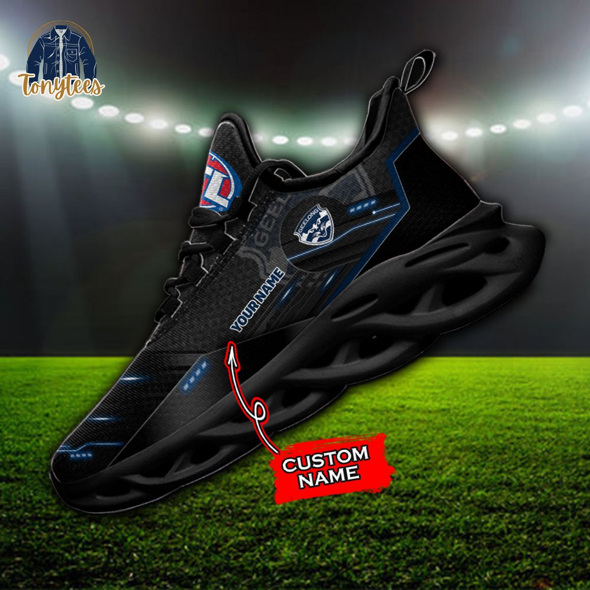 AFL Geelong Cats Max Soul Sneaker Custom Name