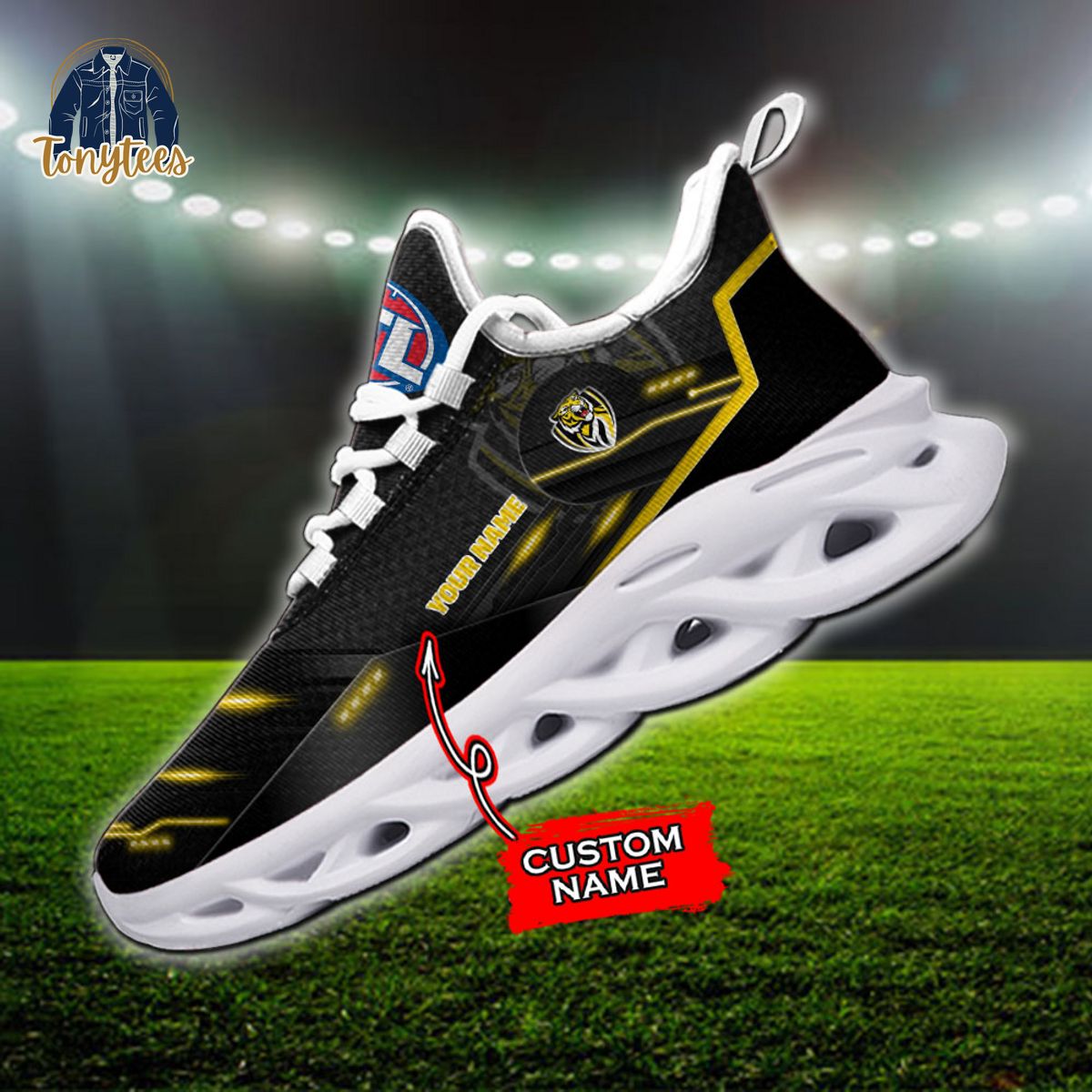 AFL Richmond Tigers Max Soul Sneaker Custom Name