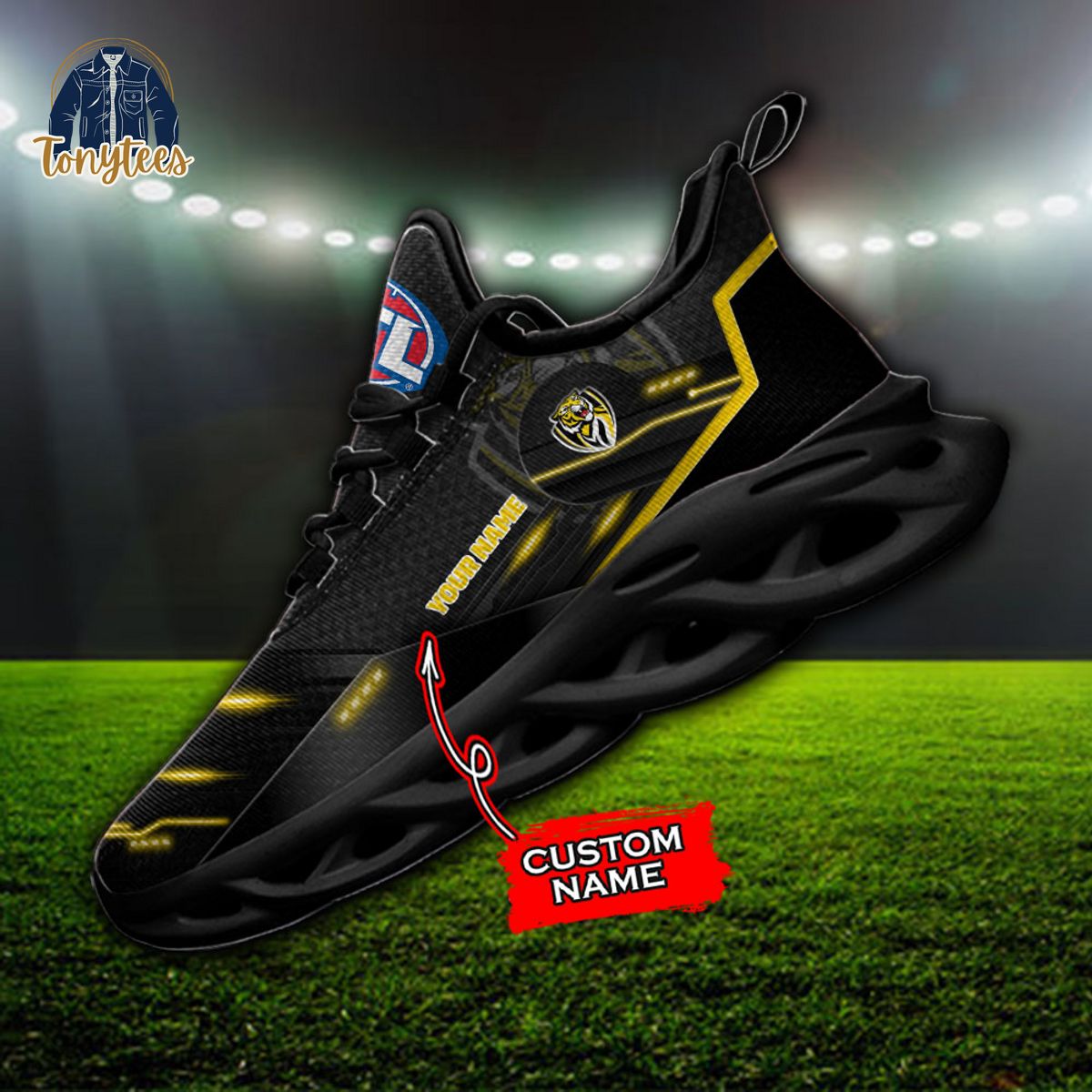 AFL Richmond Tigers Max Soul Sneaker Custom Name