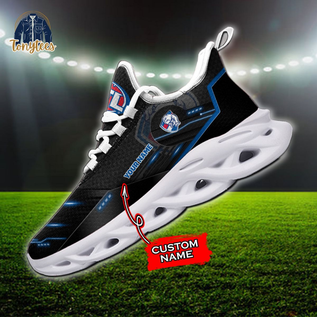 AFL Western Bulldogs Max Soul Sneaker Custom Name