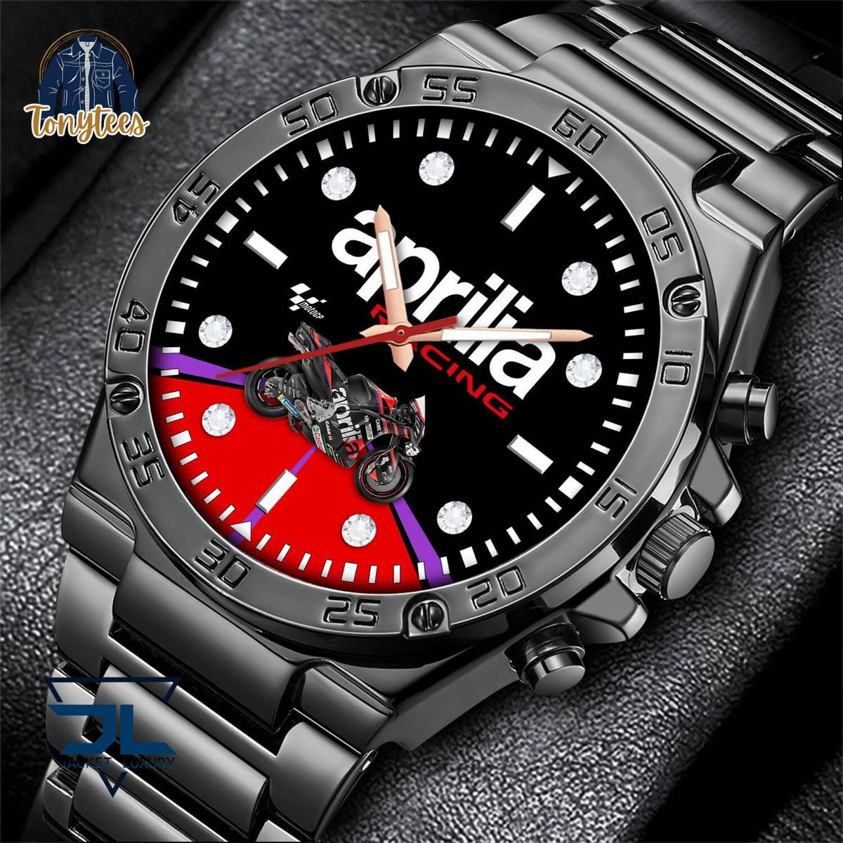 Aprilia Racing Stainless Steel Watch