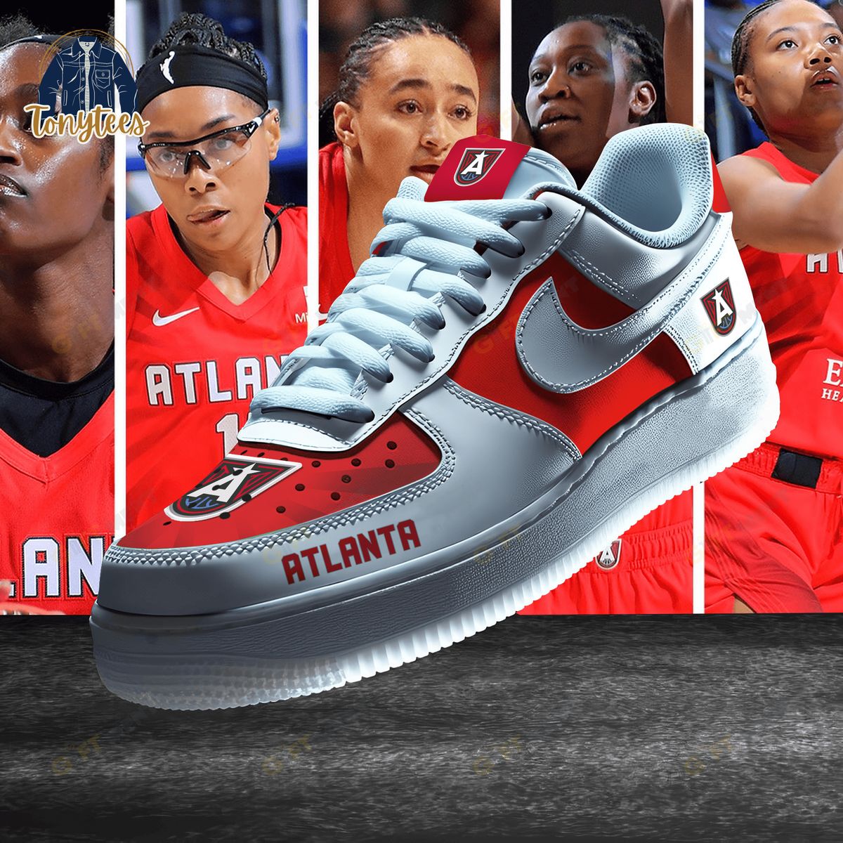 Atlanta Dream WNBA Air Force 1 Sneaker