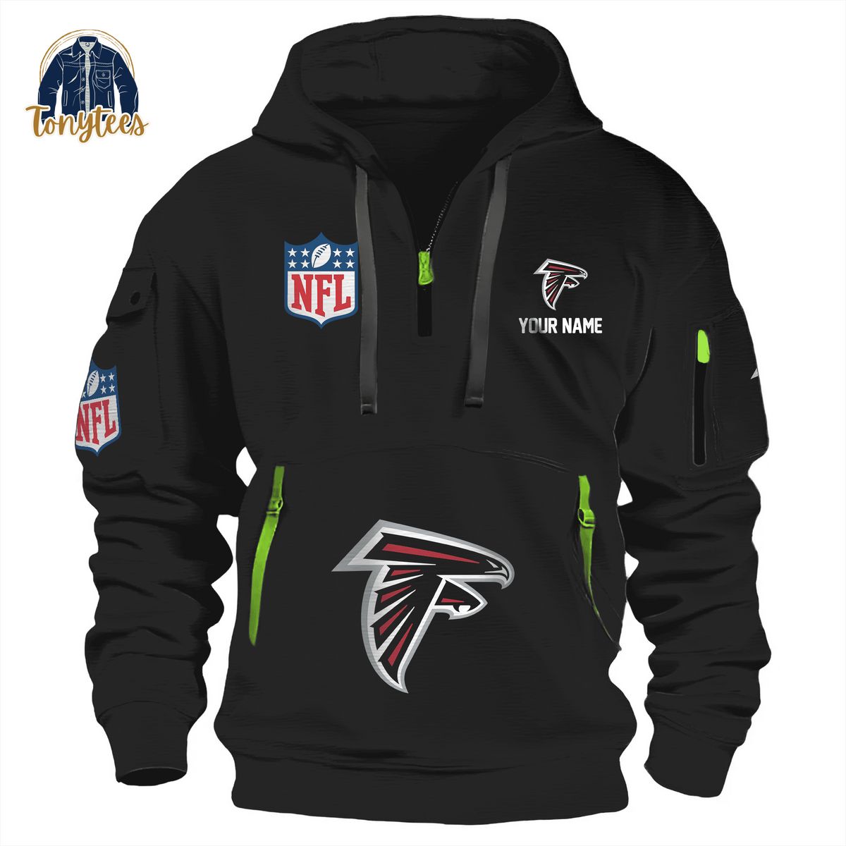 Atlanta Falcons NFL Personalized New Heavy Hoodie