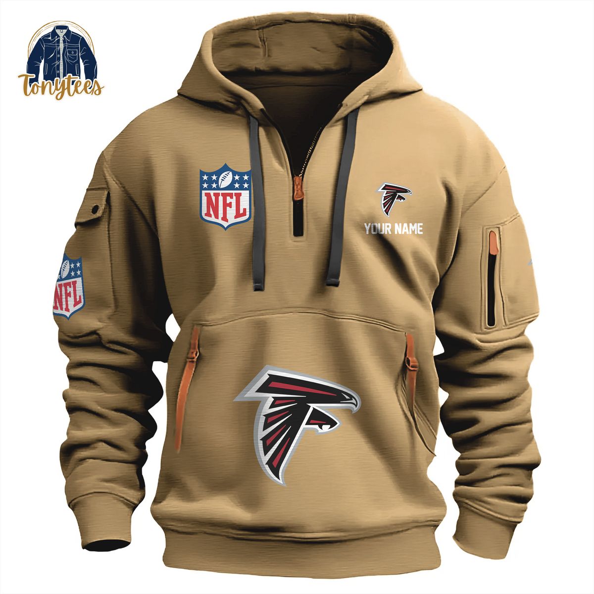 Atlanta Falcons NFL Personalized New Heavy Hoodie