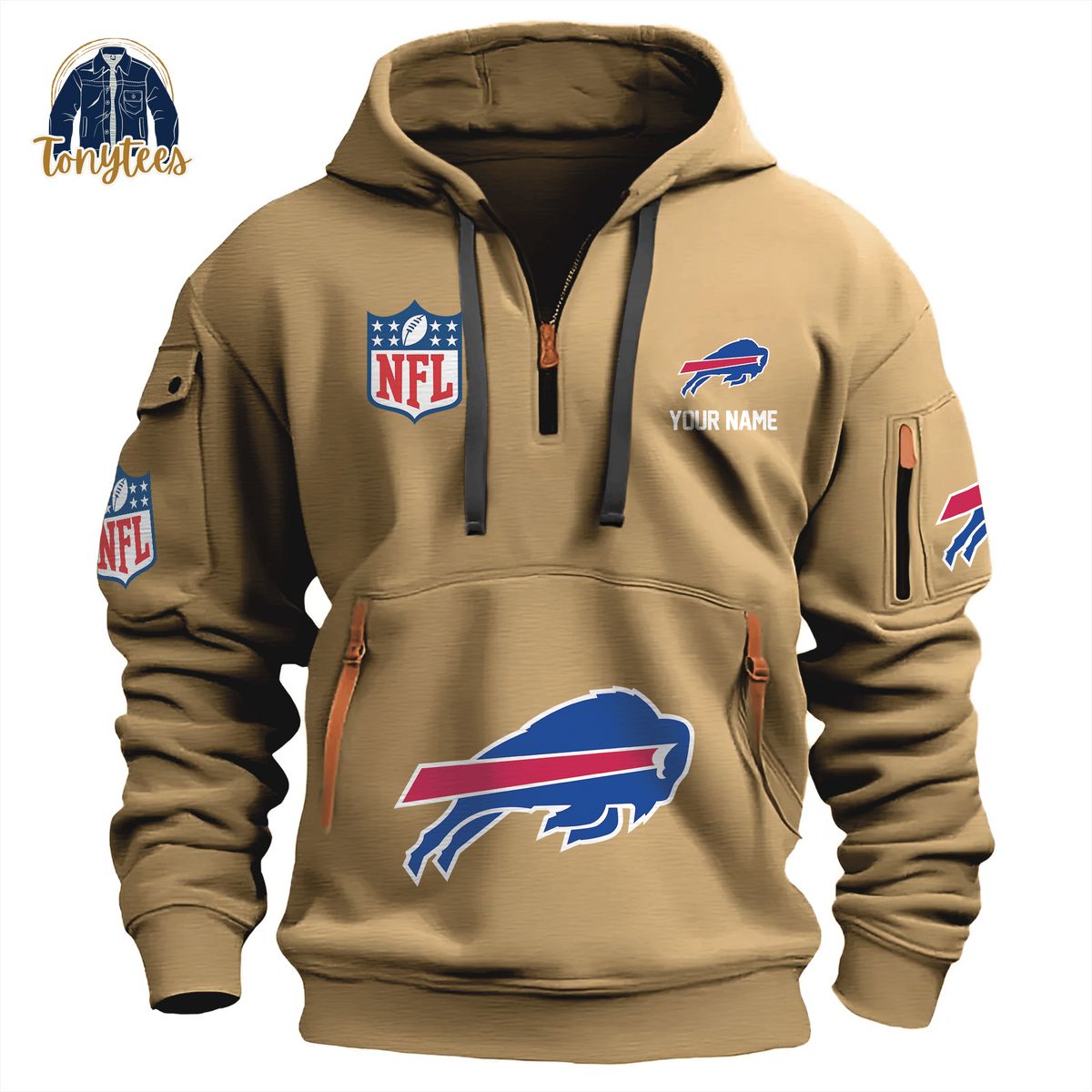 Buffalo Bills NFL Personalized New Heavy Hoodie