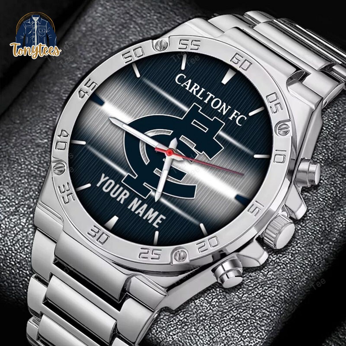 Carlton Football Club AFL Personalized Stainless Steel Watch