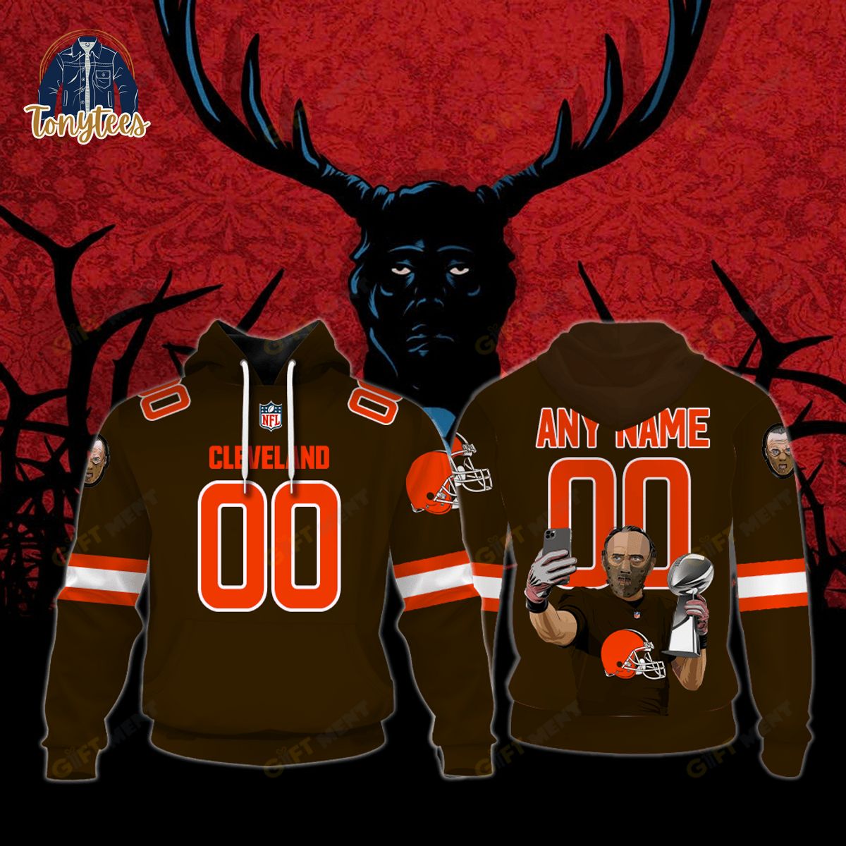 Cleveland Browns x Hannibal Jersey Style Hoodie