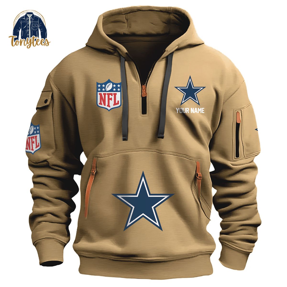 Dallas Cowboys NFL Personalized New Heavy Hoodie