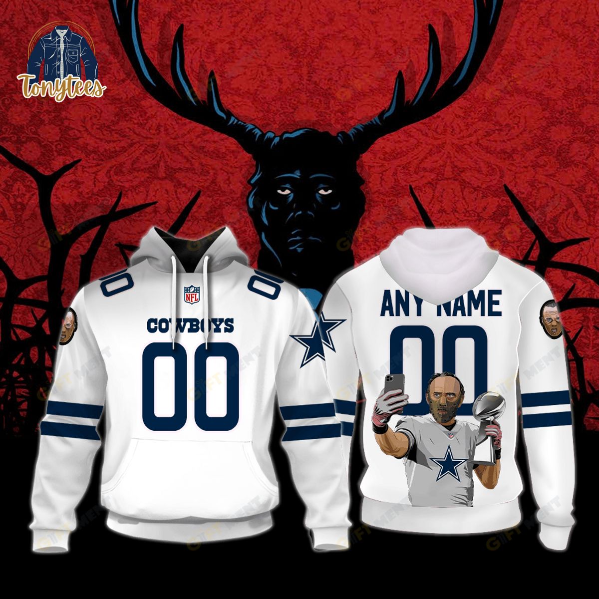 Dallas Cowboys x Hannibal Jersey Style Hoodie