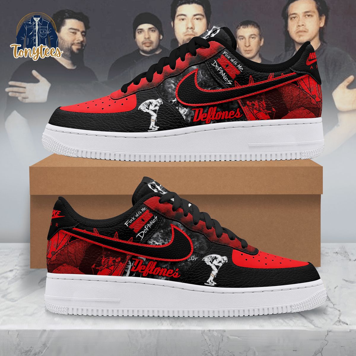 Deftones fuck with me air force 1 sneaker