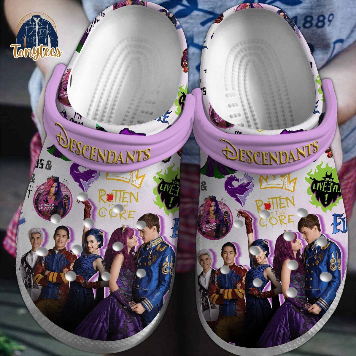 Descendants Rotten to the Core Crocs Clogs