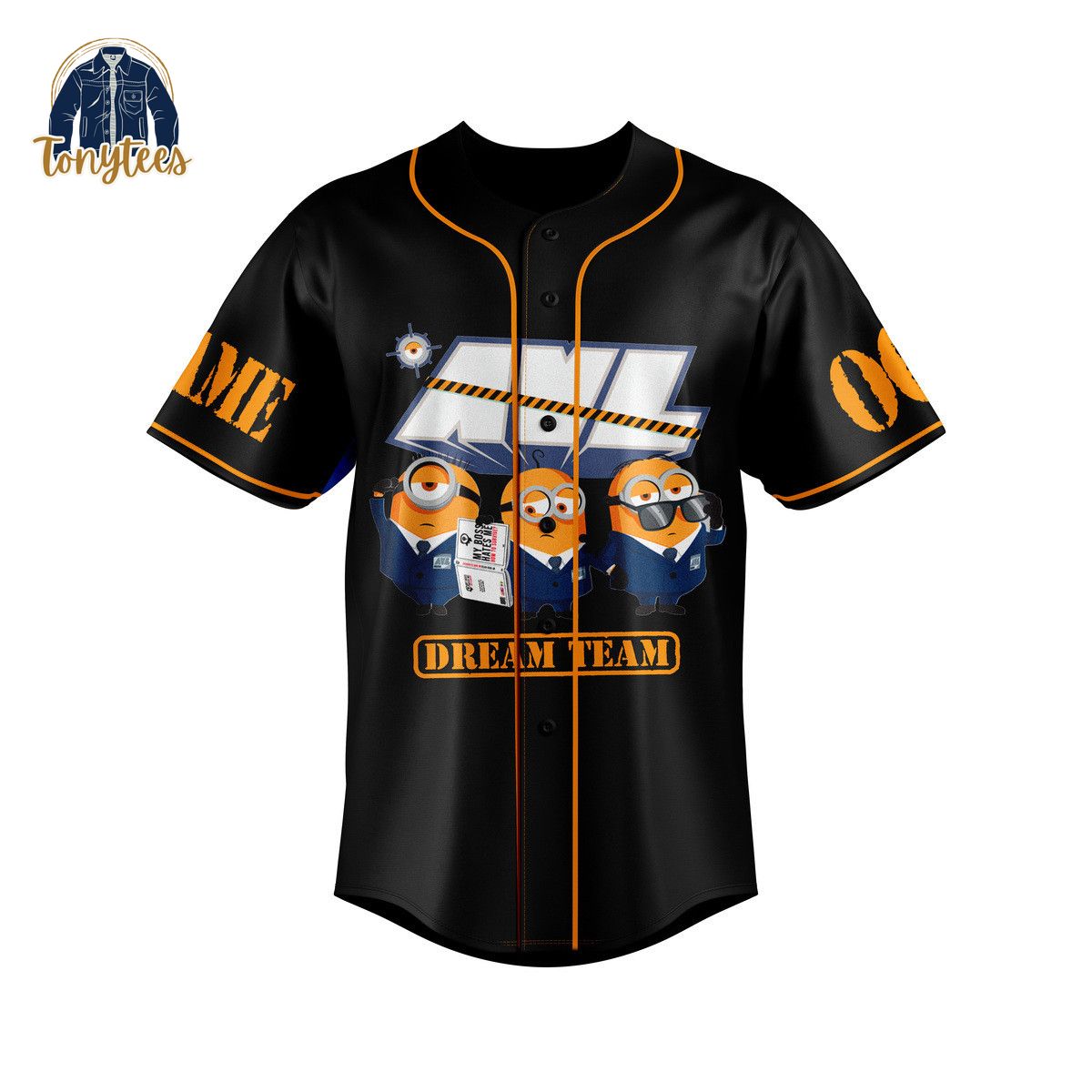 Despicable Me 4 personalized baseball jersey